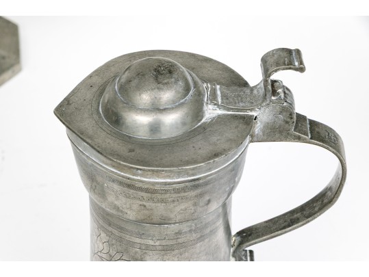 Twenty Pieces Of 19th And 20th C. Pewter