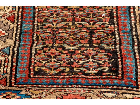 Antique Persian Wool Runner, 9'-3
