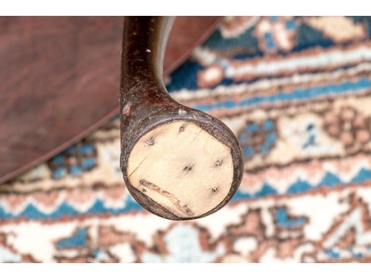 American Chippendale Mahogany Drop Leaf Tea Table, Ca. 1860-80