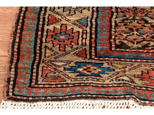 Antique Persian Wool Runner, 9'-3