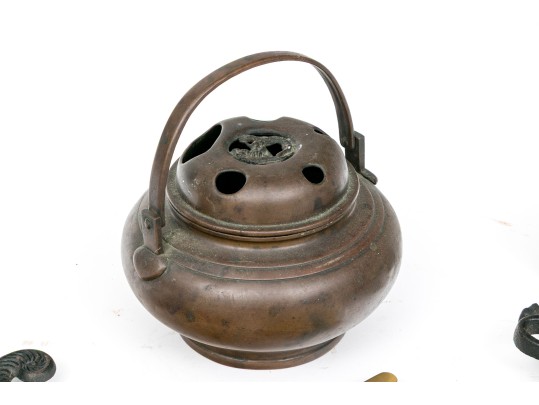 Collection Of Brass And Iron