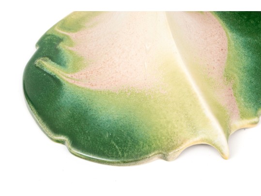 Pair Of Newman Ceramics Works Painted Ceramic Bud Vases