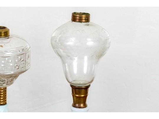 Collection Of Four Oil Lamp Fonts