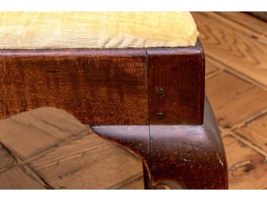 Antique Queen Anne Connecticut Cherry Side Chair, Ca. 1760