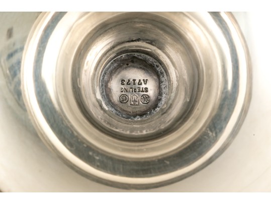 Gorham Sterling Silver Footed Beaker Vase, 19.91 Ozt. 