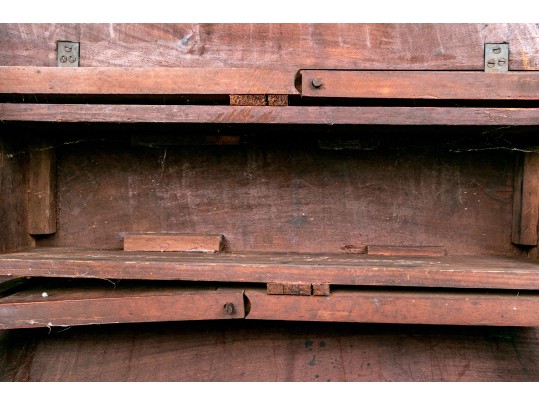 American Chippendale Mahogany Drop Leaf Tea Table, Ca. 1860-80