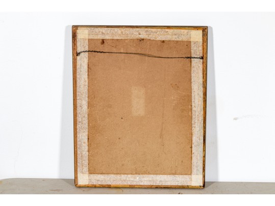 A.T. Gardin Watercolor On Paper, Still Life With Floral Bouquet