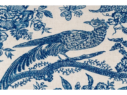 A Fine Pair Of Classic Antique Custom Upholstered Wingback Armchairs