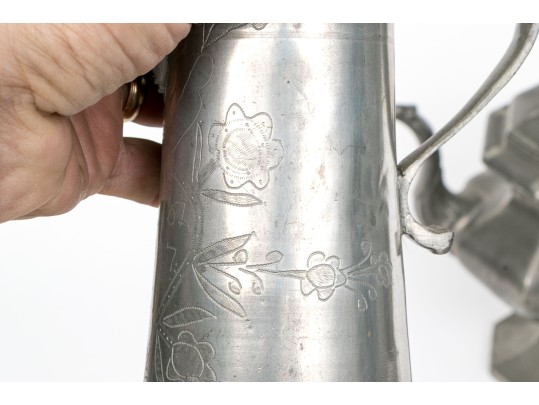 Twenty Pieces Of 19th And 20th C. Pewter