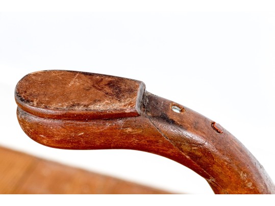 Connecticut Late Federal Silppered Foot Cherry Tilt Top Stand, Ca. 1800-1820