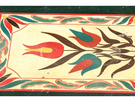 Antique Pennsylvania Dutch Style Painted Blanket Chest, 19th Century