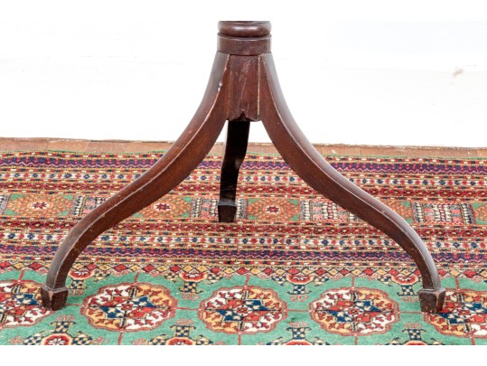 A Fine Federal Mahogany Tilt Top Candlestand Table, Ca. 1790-1810, Probably Boston