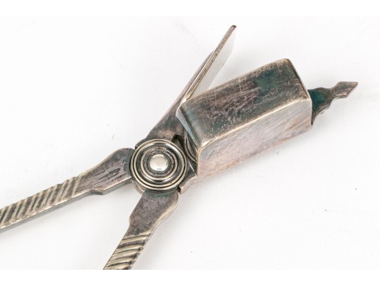 Assembled Collection Of Trays And Candle Wick Shears