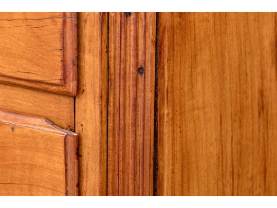 American Federal Cherry Tall Chest Probably Pennsylvania, Ca. 1760-80