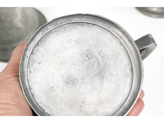 Twenty Pieces Of 19th And 20th C. Pewter