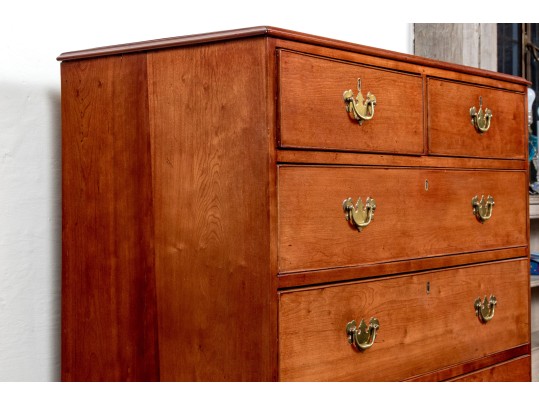 American Chippendale Cherry Chest Of Drawers Ca. 1780-1800, Probably Southern
