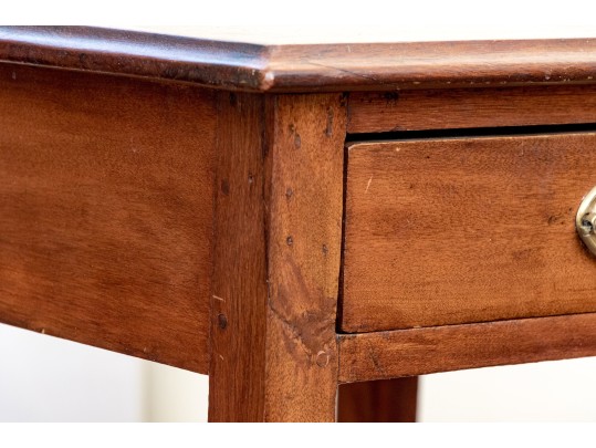 Connecticut Late Federal Single Drawer Side Table, Ca. 1800-20
