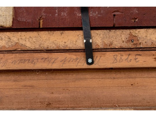 Antique Oil On Panel, Portrait Of A Woman