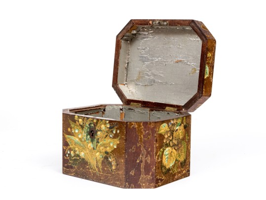 Trio Of Antique Tea Caddies