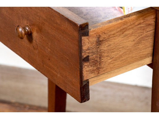 Antique Shaker Style Cherry Side Table