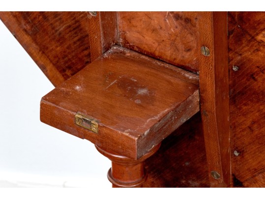 Connecticut Late Federal Silppered Foot Cherry Tilt Top Stand, Ca. 1800-1820