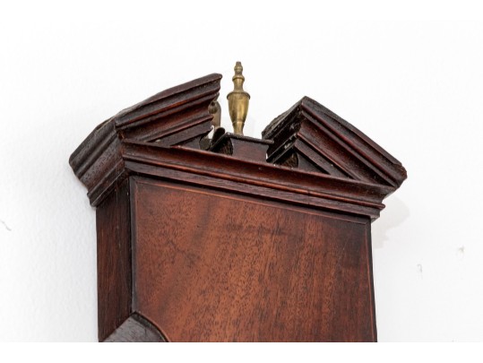 19th Century Mahogany Wheel Barometer By L. Barnasconi Of Bath