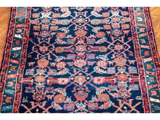 Hand-Knotted Wool Runner, 16'-7 X 2'-8 1/2