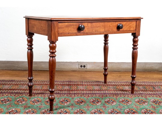 William IV Single Drawer Writing Table, Ca. 1830-50