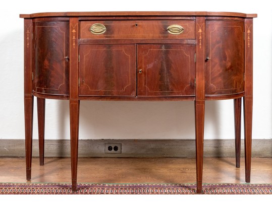 Federal Mahogany Sideboard, Ca. 1800-1820, Probablymid Atlantic States
