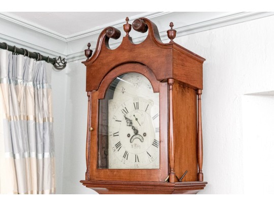 Elnathan Taber (Massachusetts, 1768-1854) Federal Tall Case Clock