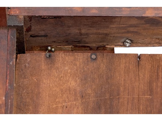 New England Cherry Single Drawer Candlestand, Ca. 1810-30