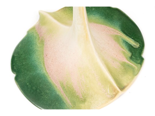 Pair Of Newman Ceramics Works Painted Ceramic Bud Vases