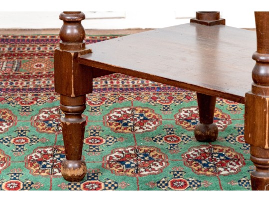 Handsome Pair Of Antique Sheridan Style Side Tables