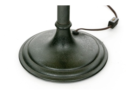 Arts And Crafts Leaded Glass Table Lamp, Ca. 1910-20