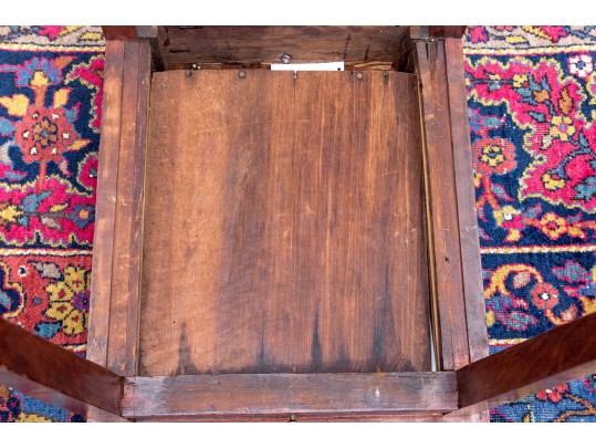 New England Cherry Single Drawer Candlestand, Ca. 1810-30