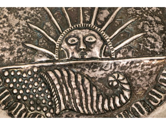 Gorgeous Sterling Silver Spanish Tembladera Or Catavinos