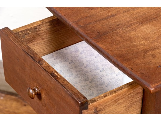 Antique Shaker Style Cherry Side Table