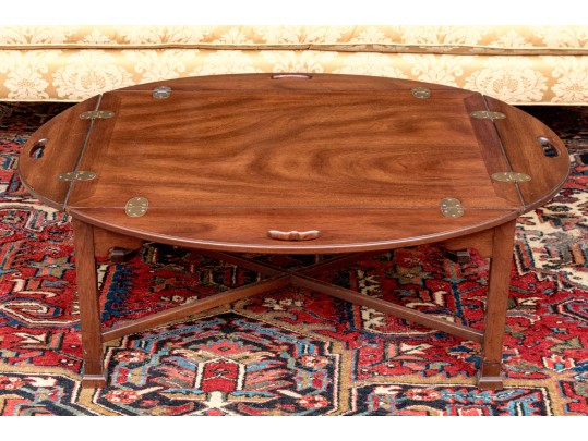 Heritage Signete George III Style Classic Mahogany Tray Table