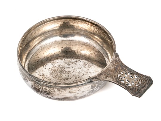 Tiffay & Co. Sterling Silver Porringer, 6.63 Ozt.