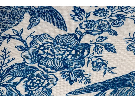 A Fine Pair Of Classic Antique Custom Upholstered Wingback Armchairs