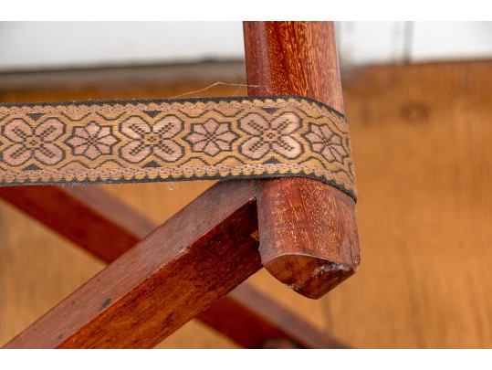Large 19th Century Butlers Tray Top Table With Removable Tray