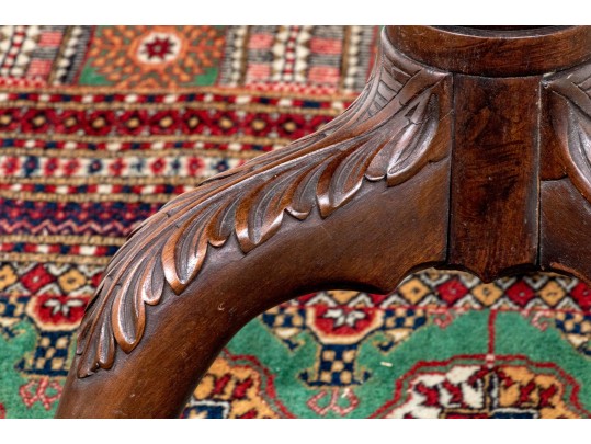 Tilt Top Cherry Tea Table, Probably Pennsylvania, Ca. 1760-90