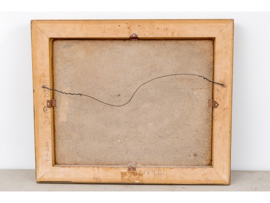 Theresa Bernstein (Polish-American, 1890-2002) Oil On Board, Rural Market With Figures