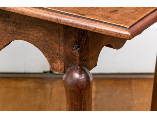 New England Cherry Queen Anne Tea Table, Ca. 1760-80