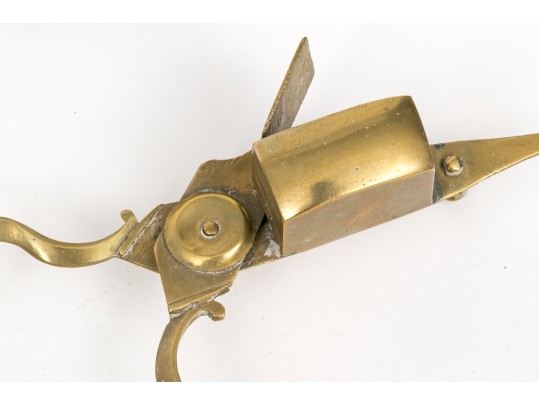 Assembled Collection Of Trays And Candle Wick Shears