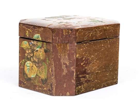 Trio Of Antique Tea Caddies