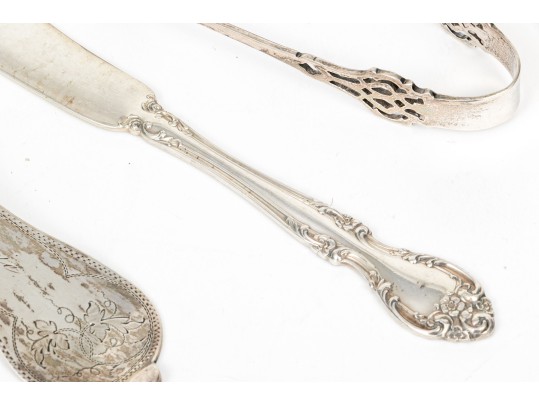 Collection Of Vintage & Antique Sterling Silver Objects, 14.925 Ozt.