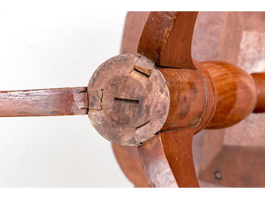 Two American Late Federal Candle Stands