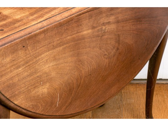 American Chippendale Mahogany Drop Leaf Tea Table, Ca. 1860-80