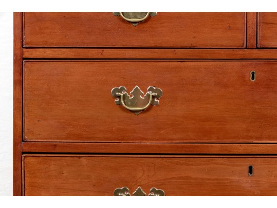 American Chippendale Cherry Chest Of Drawers Ca. 1780-1800, Probably Southern